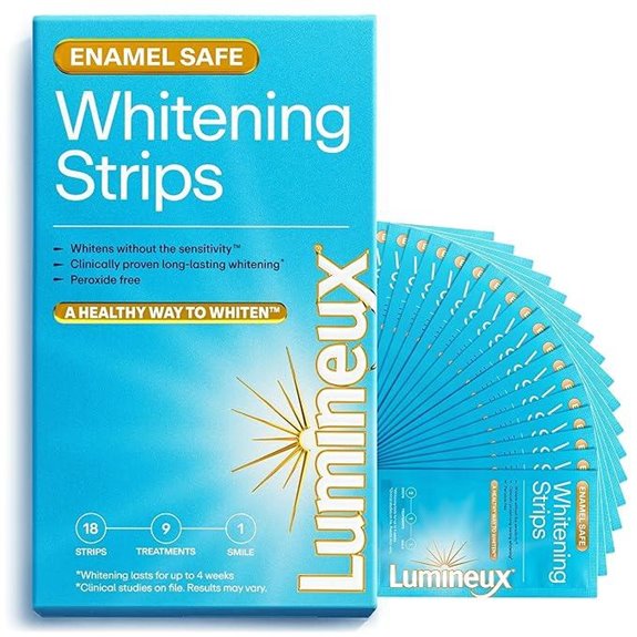 Lumineux Teeth Whitening Strips Kit - Sensitivity Free