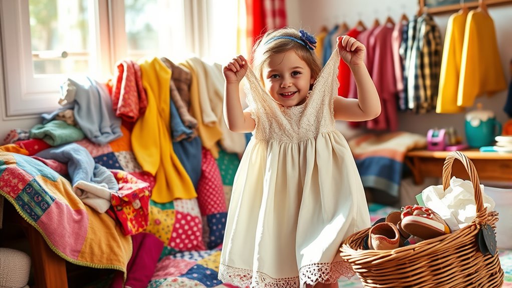 sharing clothes building bonds