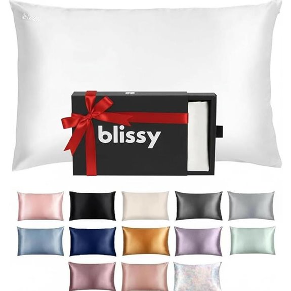 Blissy Silk Pillowcase 22 Momme for Hair & Skin
