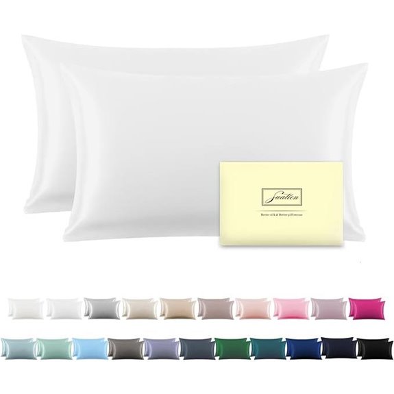 Silk Pillowcases for Hair and Skin (Set of 2)