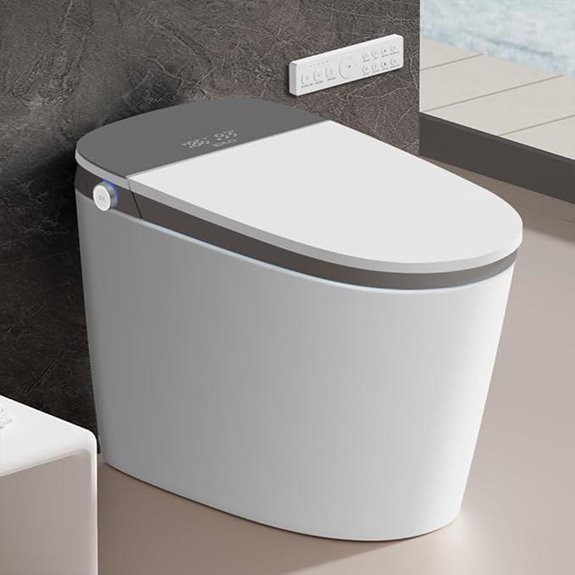 EPLO Smart Toilet Bidet with Auto Flush & Heated Seat