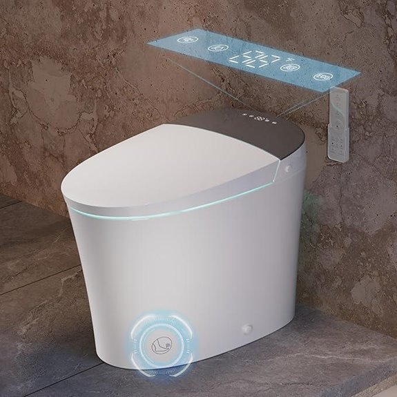 CANEST Smart Toilet with Bidet and Remote