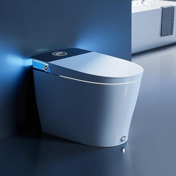 HOROW Smart Toilet with Bidet Heated Seat & Auto Features