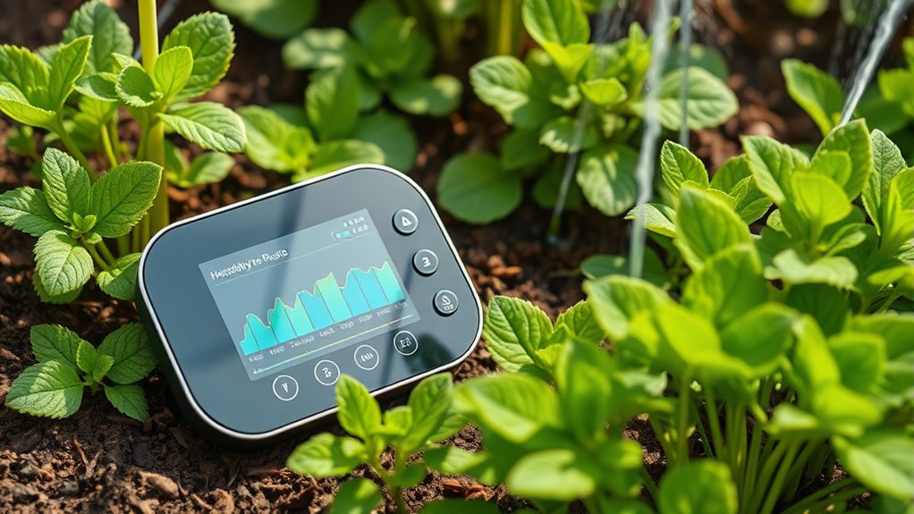 smart water saving gardening