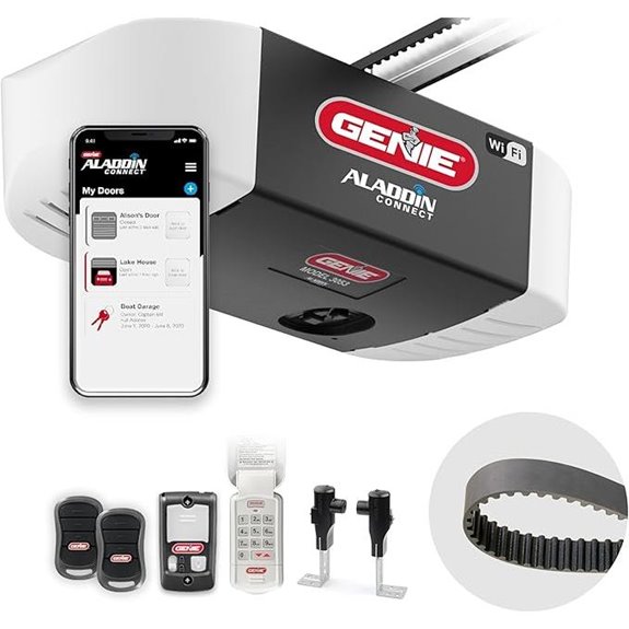 Genie QuietLift Connect WiFi Garage Door Opener