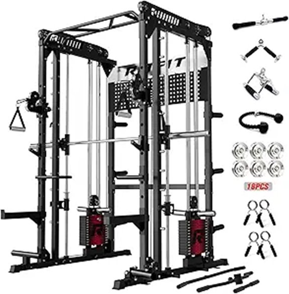 RitFit M1 & M1 Pro Smith Machine with Cables