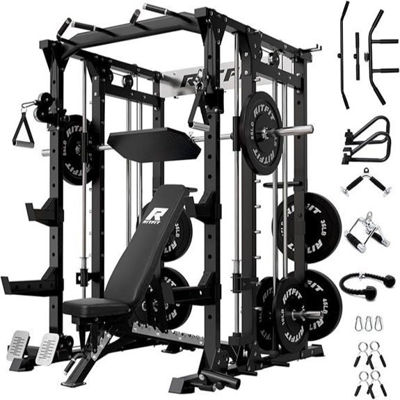 RitFit Buffalo Smith Machine with Crossover System