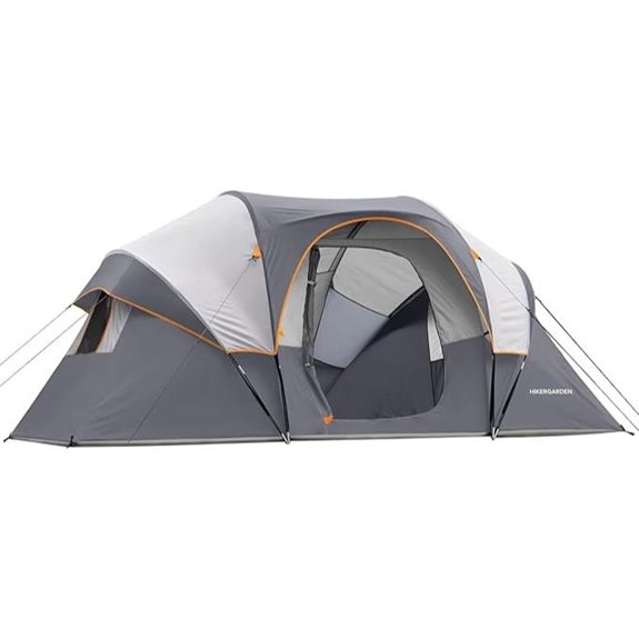 spacious 10 person family tent