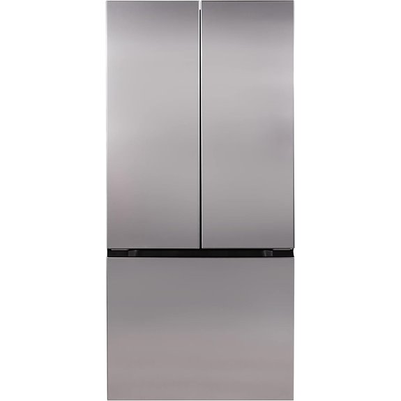 Avanti French Door Fridge 17.5 Cu.Ft. Stainless Steel