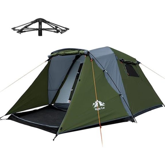 Night Cat Cabin Tent with Vestibule for 3 Persons