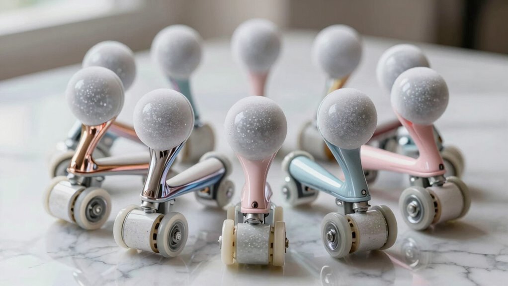 top face ice rollers