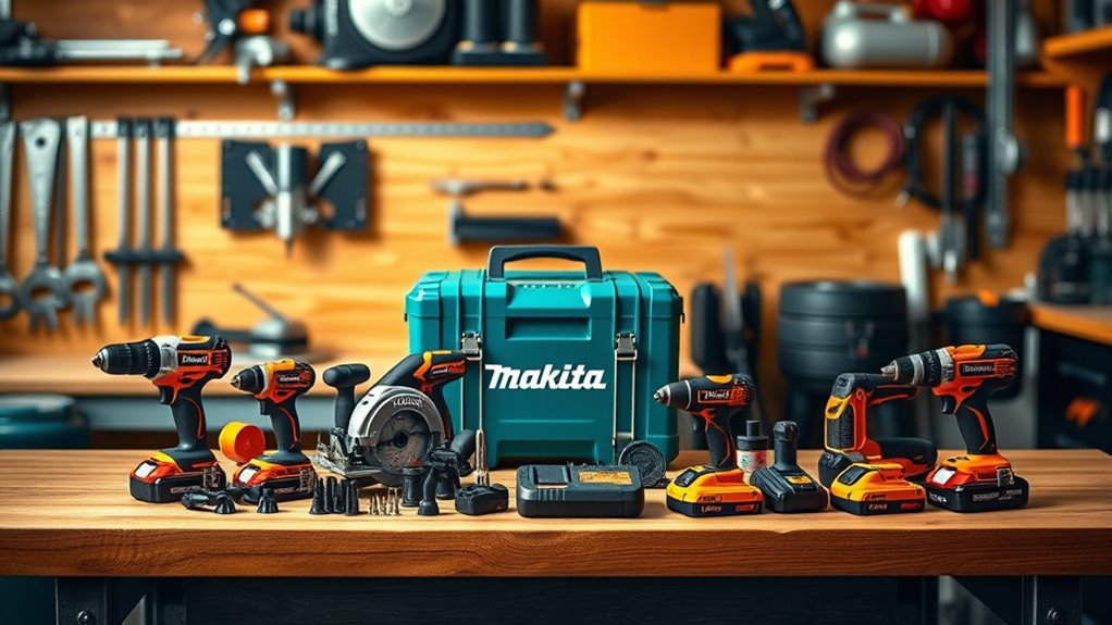 top makita power tool sets