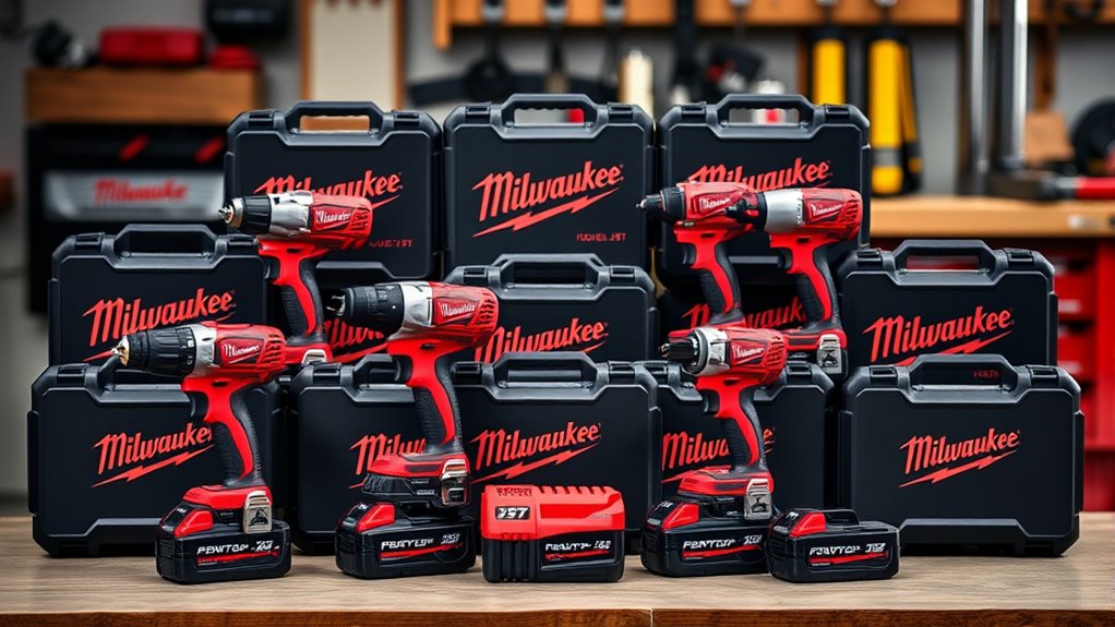 top milwaukee power tool sets