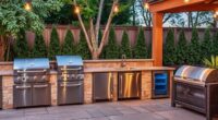 top outdoor kitchen appliance bundles