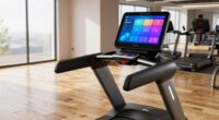 top smart treadmills screens