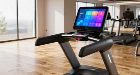 top smart treadmills screens