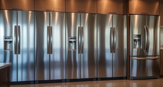 top stylish french door refrigerators