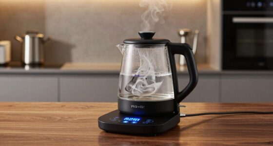 top temp control electric kettles