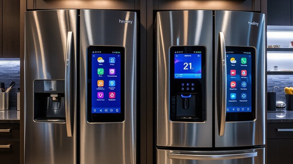 top touchscreen smart refrigerators