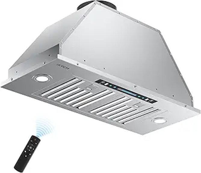 IKTCH 30 Range Hood with Touch & Gesture Controls