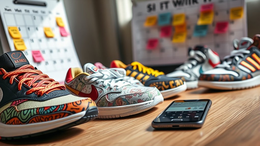 track sneaker release schedules