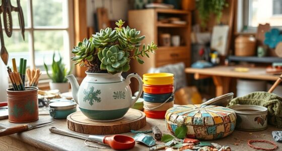 transform trash into art