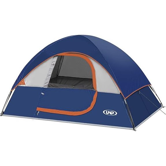 2-Person Waterproof Camping Tent with Rainfly