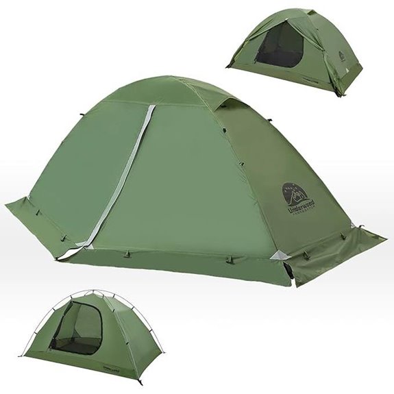 1/2 Person 4-Season Waterproof Backpacking Tent