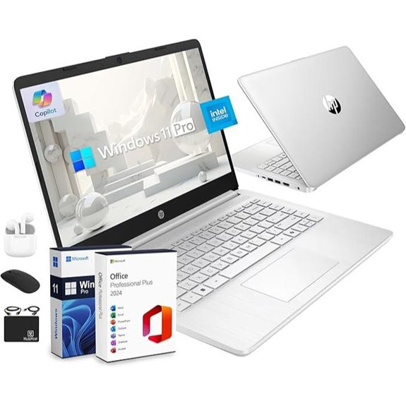 HP Ultrabook 14 Laptop with Windows 11 and Office
