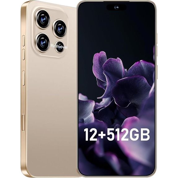 Unlocked 16PROMA X Smartphone with 12GB+512GB Storage