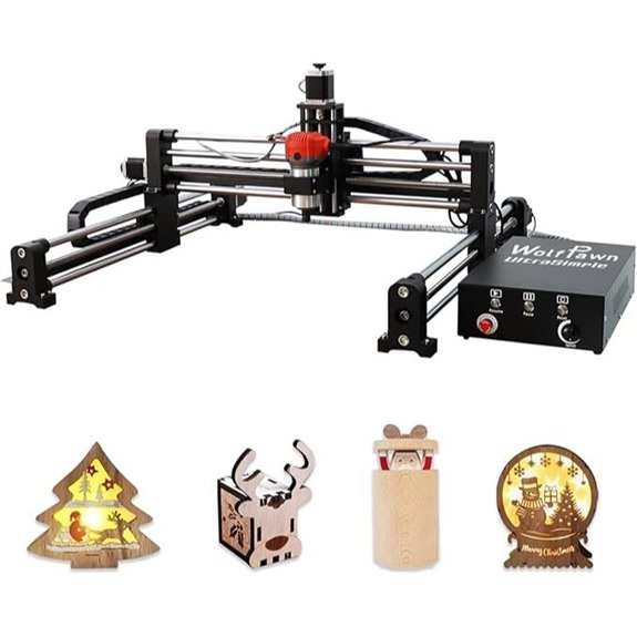 Upgraded 3-Axis CNC Router for Wood & Metal