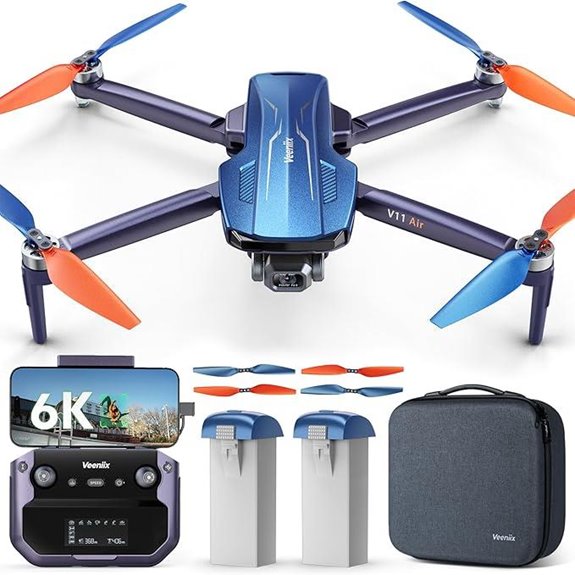 V11Air 6K UHD Drone with Gimbal and FPV