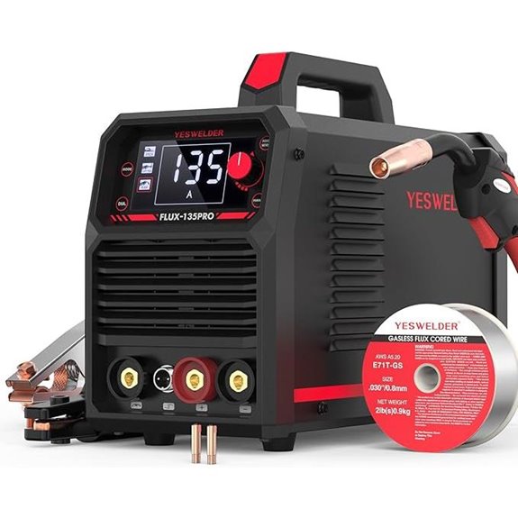 YESWELDER 135Amp MIG Flux Core TIG Stick Welder