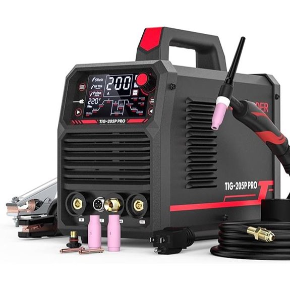 YESWELDER 205A 3-in-1 TIG & Stick Welding Machine