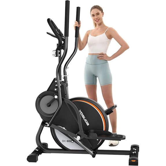 YOSUDA 3-in-1 Elliptical with Incline and Resistance