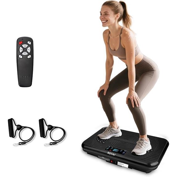 Vibration Exercise Machine for Weight Loss & Lymphatic Drainage