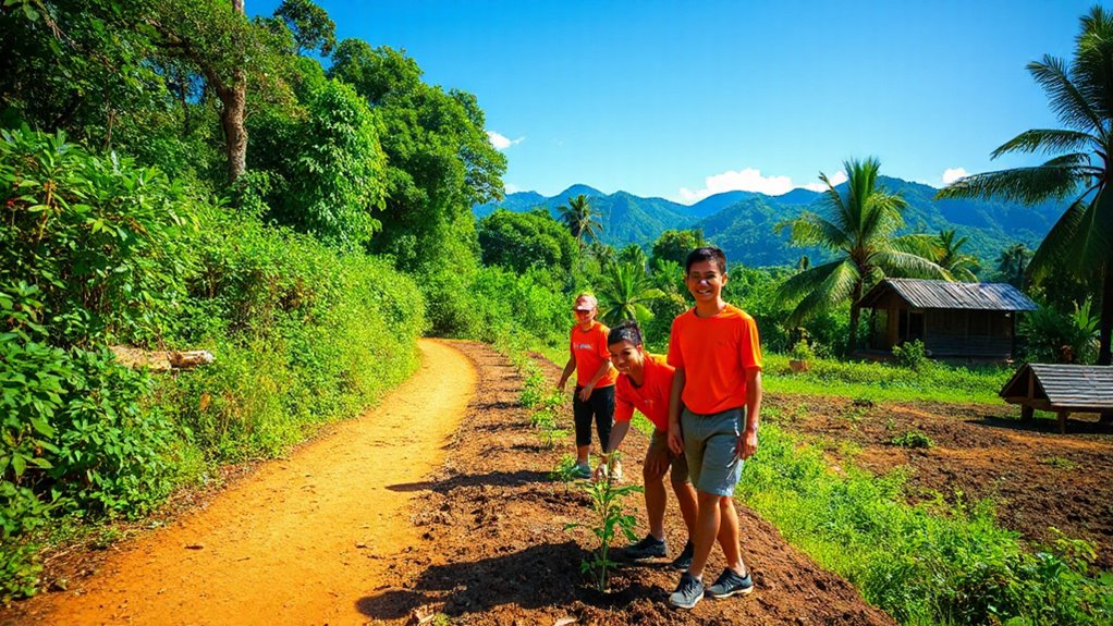 volunteer travel on budget