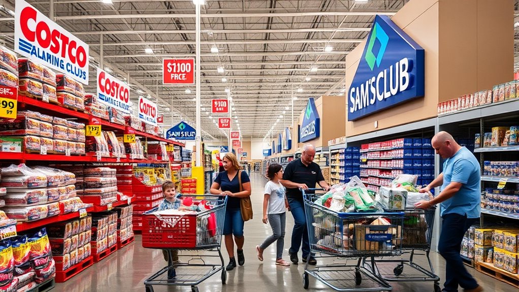 warehouse size influences shopping experience