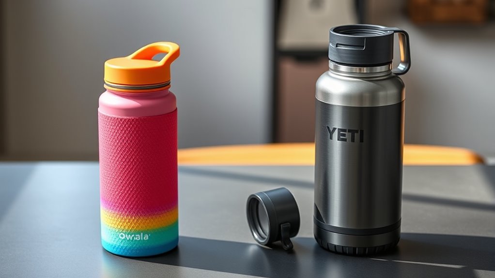 water bottles comparison factors