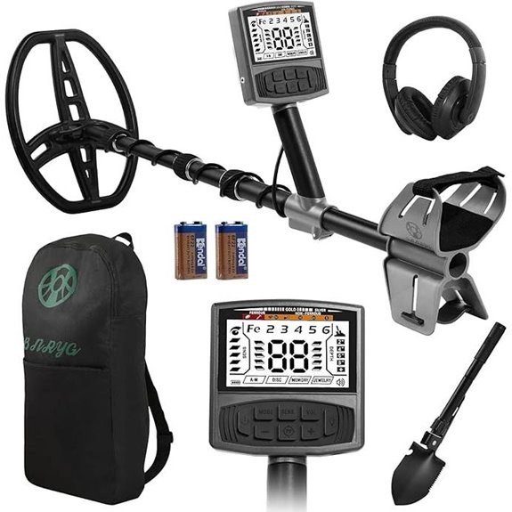 Metal Detector for Adults with Waterproof Search Coil