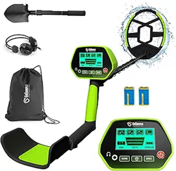 GoGonova Waterproof Metal Detector for Kids & Adults