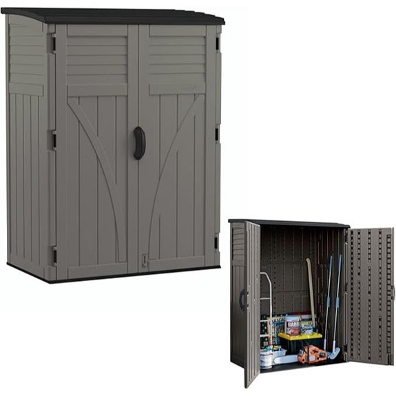 Suncast Waterproof Outdoor Storage Cabinet (54 cu ft)