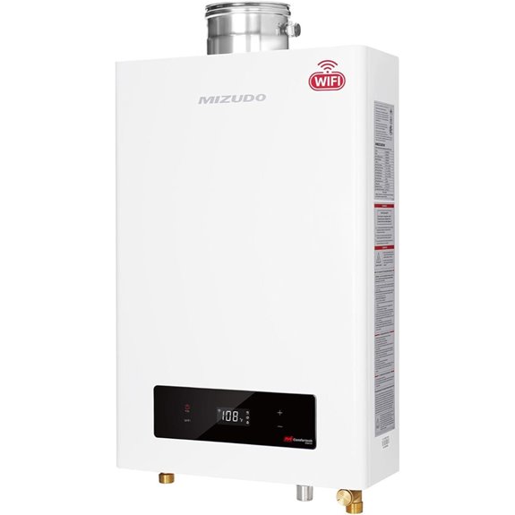 MIZUDO Gas Tankless Water Heater WiFi & App Control