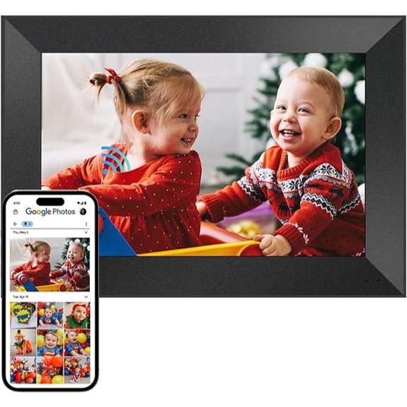 Cozyla WiFi Digital Photo Frame with Unlimited Storage