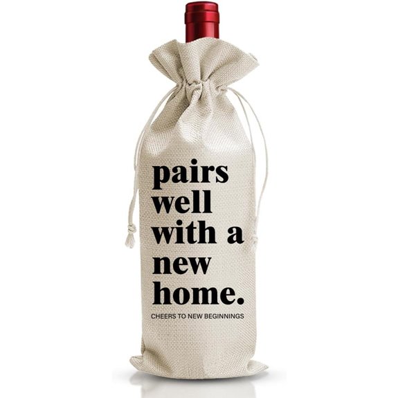 DOI-LANEE Housewarming Wine Bag for New Homes