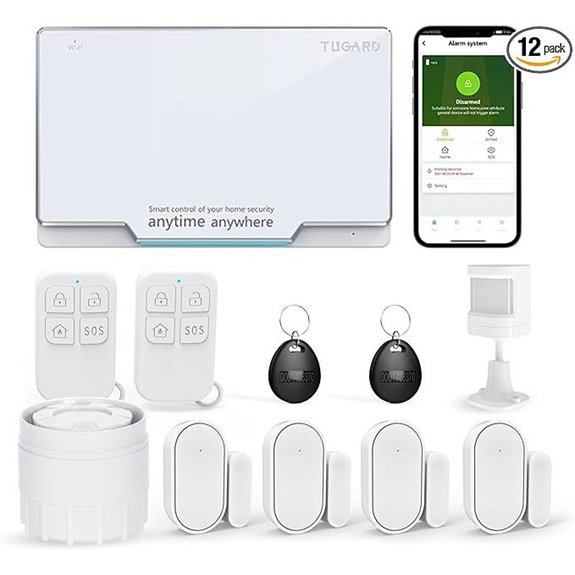 Wireless WiFi Home Security Alarm System Kit