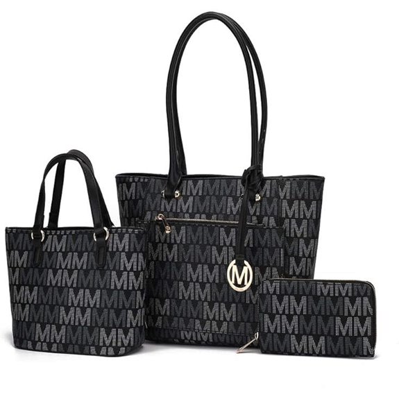 MKF Collection Women's Vegan Leather Satchel Bag