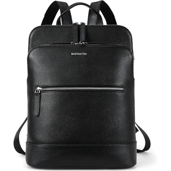 BOSTANTEN Women's Leather Laptop Backpack (15.6-inch)