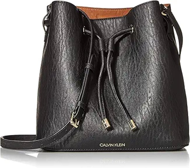 Calvin Klein Women's Gabrianna Novelty Bucket Shoulder Bag