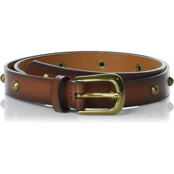 Lucky Brand Women’s Studded Leather Belt